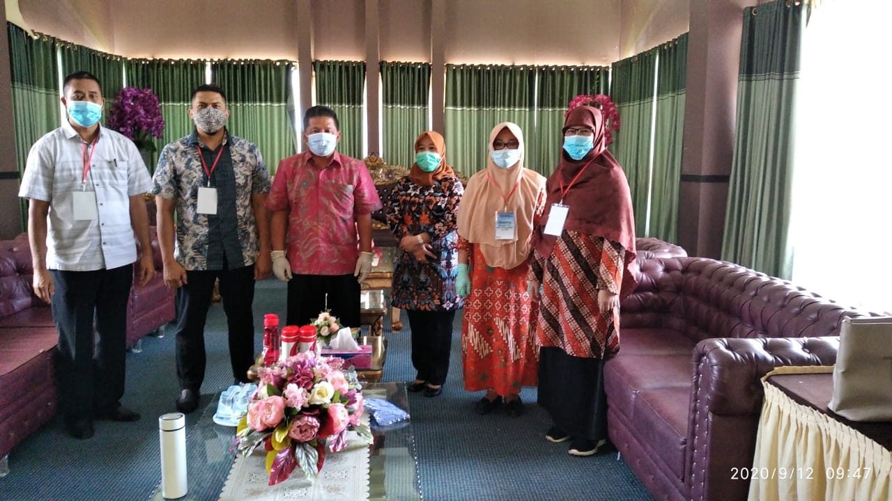 Tim Reviu Pengawasan Inspektorat Daerah bersama Wakil Walikota Kotamobagu