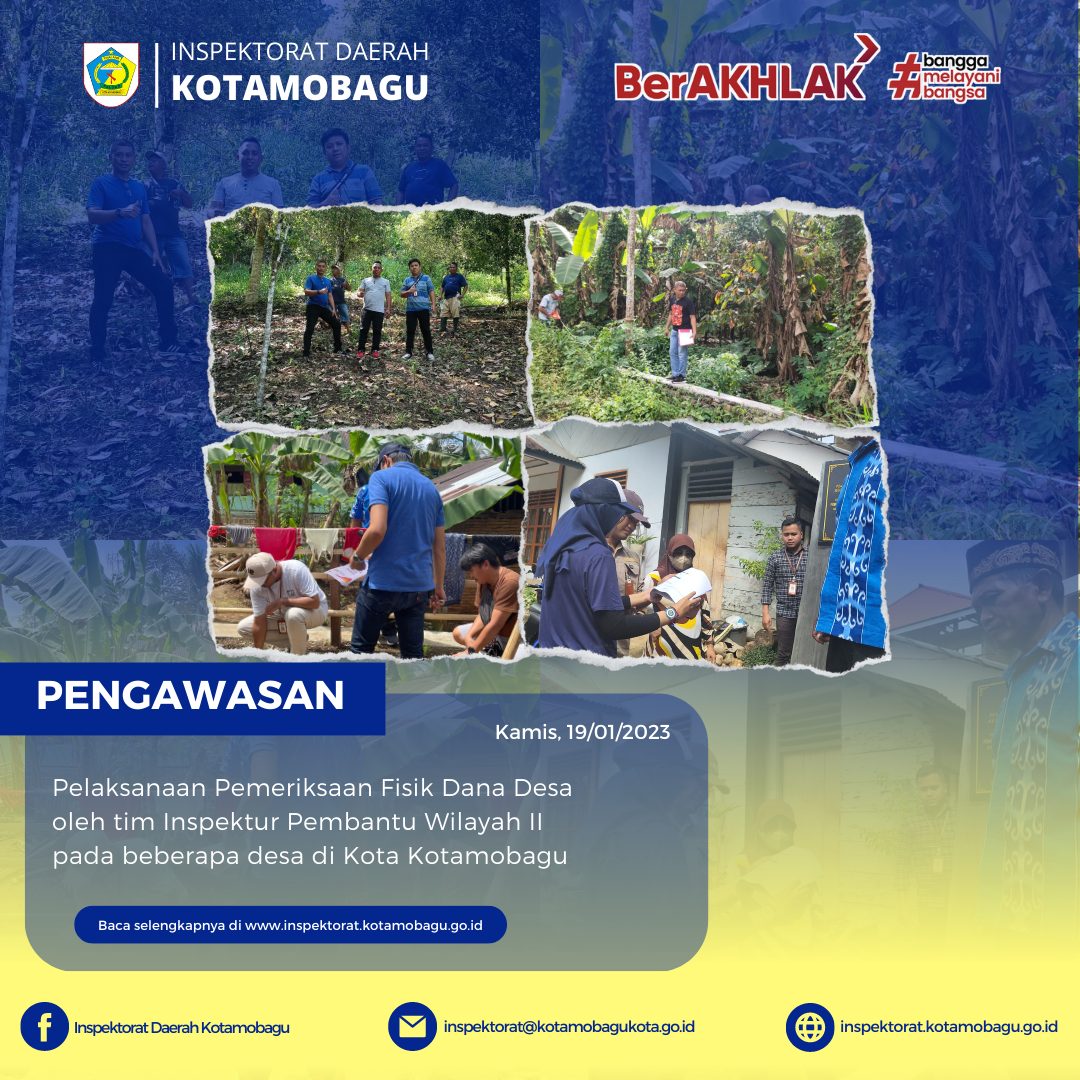 Pemeriksaan Fisik Dana Desa